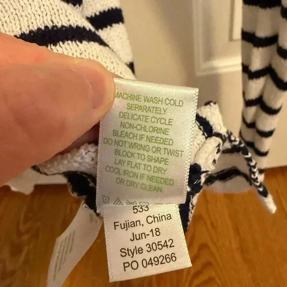 Lilly Pulitzer Sweater Size XS Nautical Beach Coastal
Cotton - Picture 3 of 10